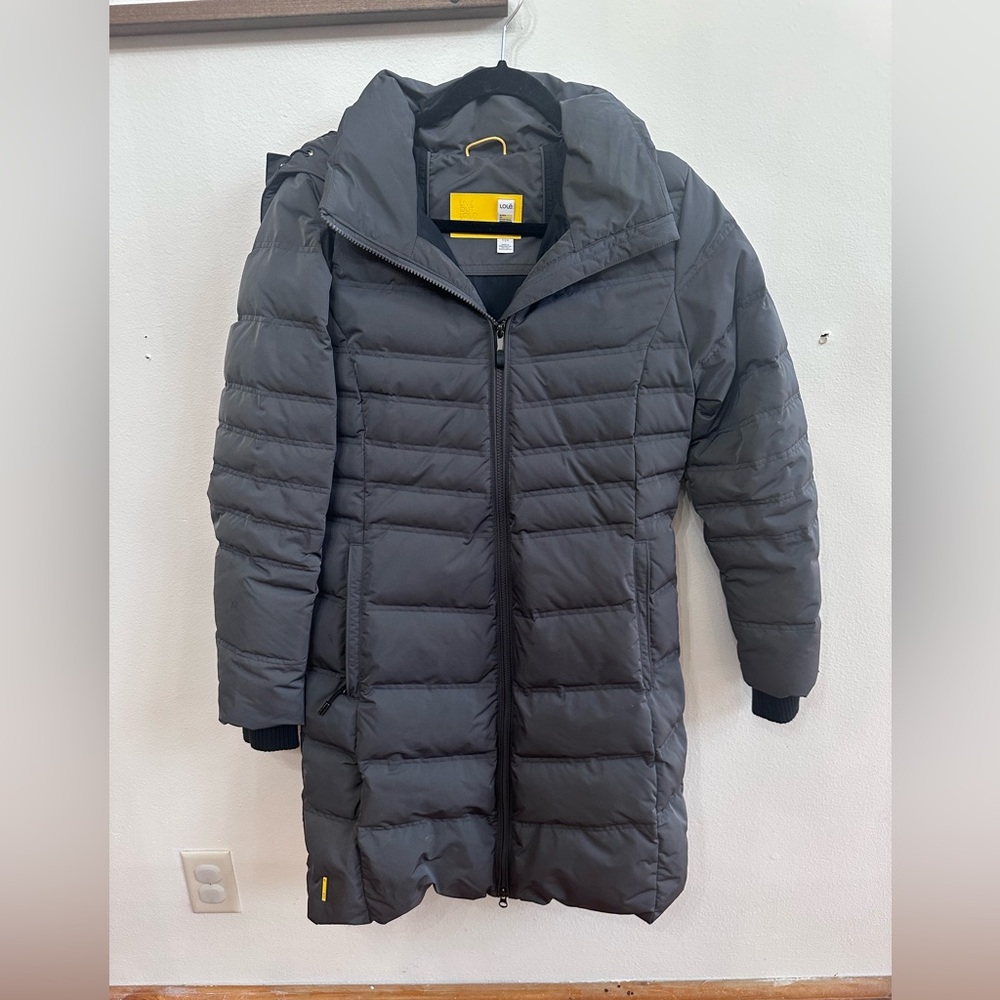 Lole Gray Puffer Coat